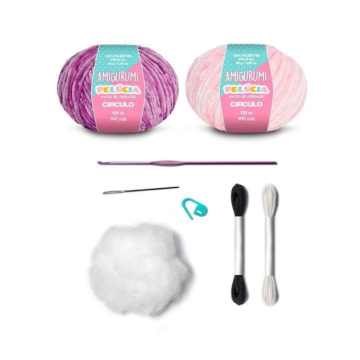 Circulo Amigurumi Kit - Octopus - Color 03 - Contents