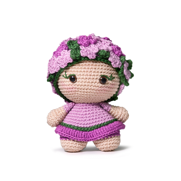 Circulo Amigurumi Kit - Violet - Figure