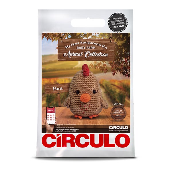 Circulo Amigurumi Kit - Hen - 7891113139038