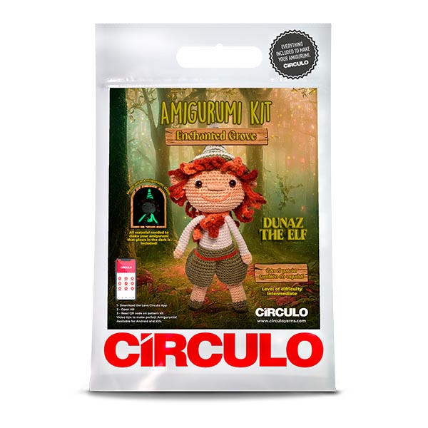 Circulo Amigurumi Kit - Dunaz the Elf - 7891113163439