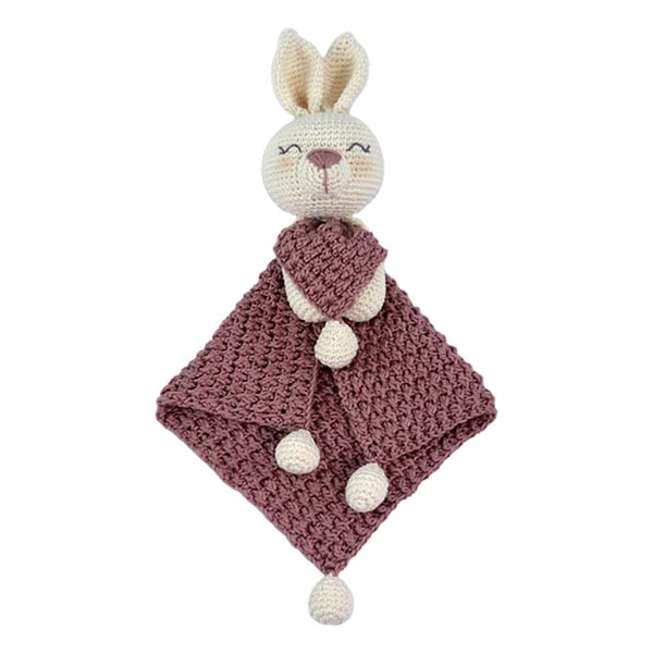 Amigurumi Kit Lovey Blanket - Bunny - Finished