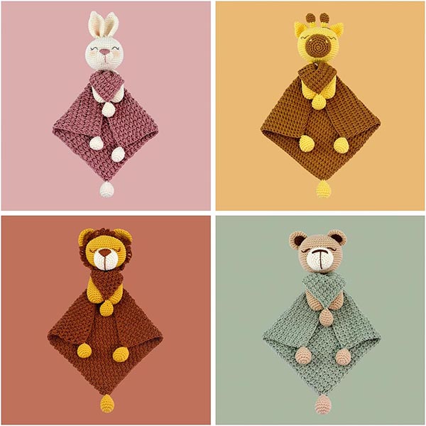 Amigurumi Kit Lovey Blanket Collection