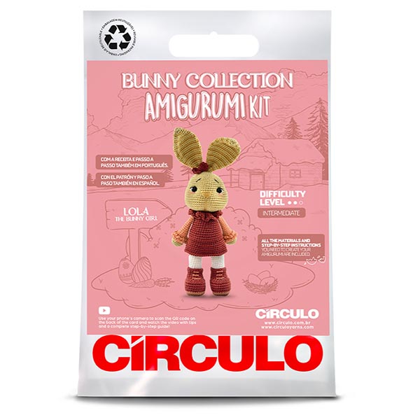 Circulo Amigurumi Kit - Bunny Lola