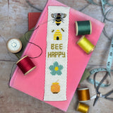 The Crafty Kit Company Cross Stitch Bookmark Kit - Honey Bee