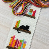 The Crafty Kit Company Cross Stitch Bookmark Kit - Book Lover