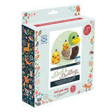 Duck and Ducklings Needle Felting Craft Kit - a