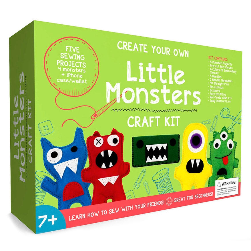 Little Monsters Sewing Kit - 784672982375