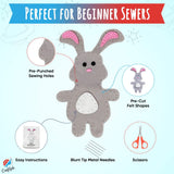 Woodland Friends Sewing Kit - Features