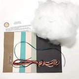 Mouse Family Felt Craft Kit - Contents