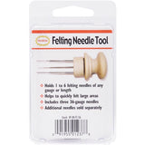 Wooden Felting Needle Tool - Package