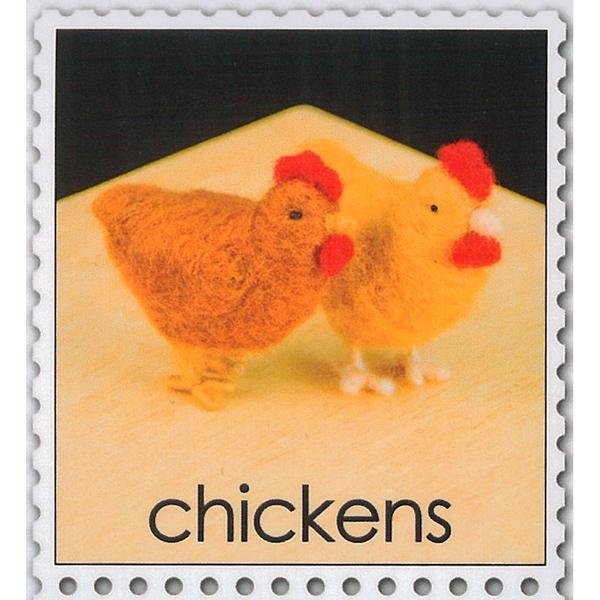 WoolPets Needle Felting Kit - Chickens - 907170010290