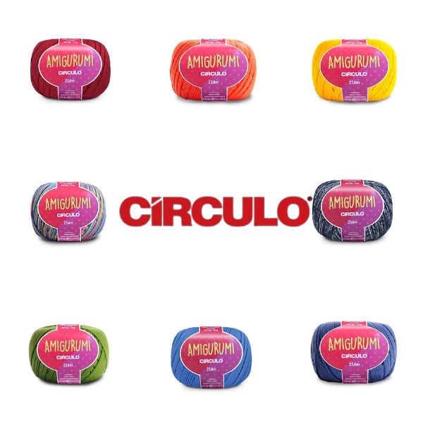 Circulo Amigurumi Yarn | Mercerized Cotton Crochet Thread