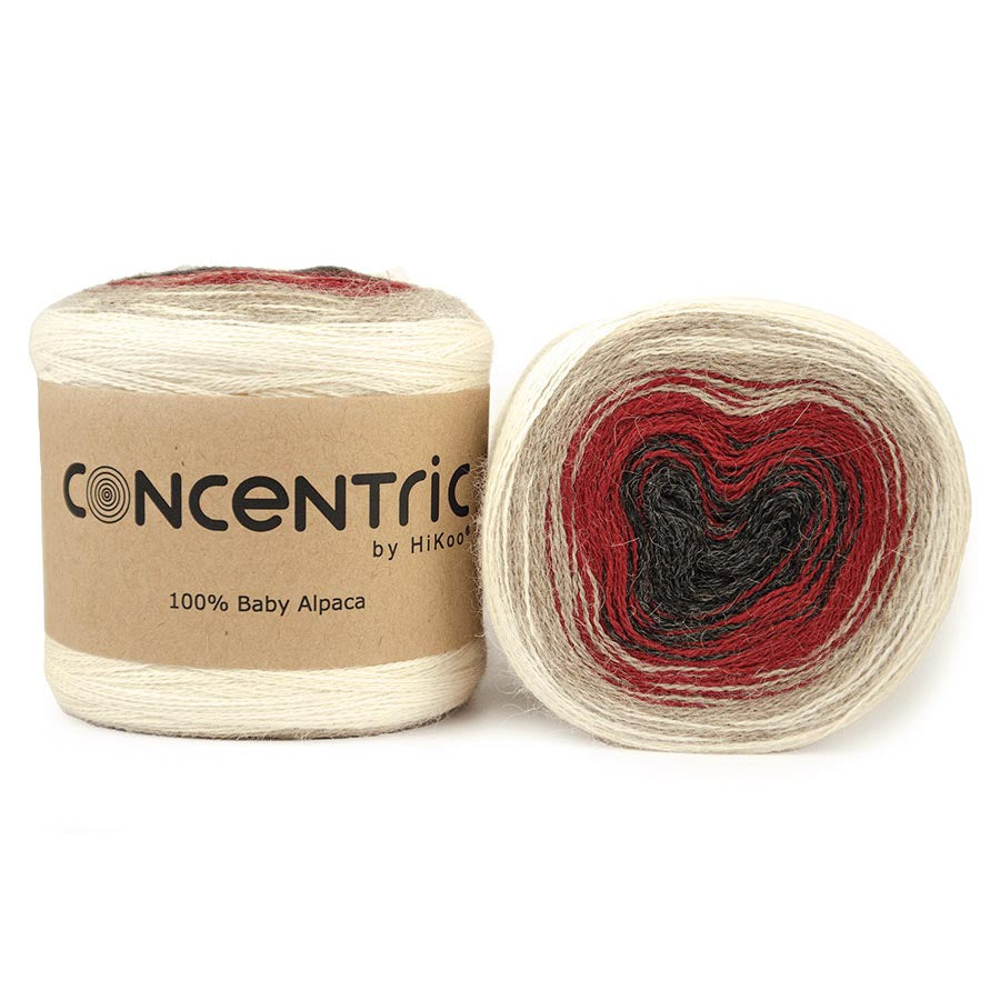 Hikoo Concentric Baby Alpaca Yarn