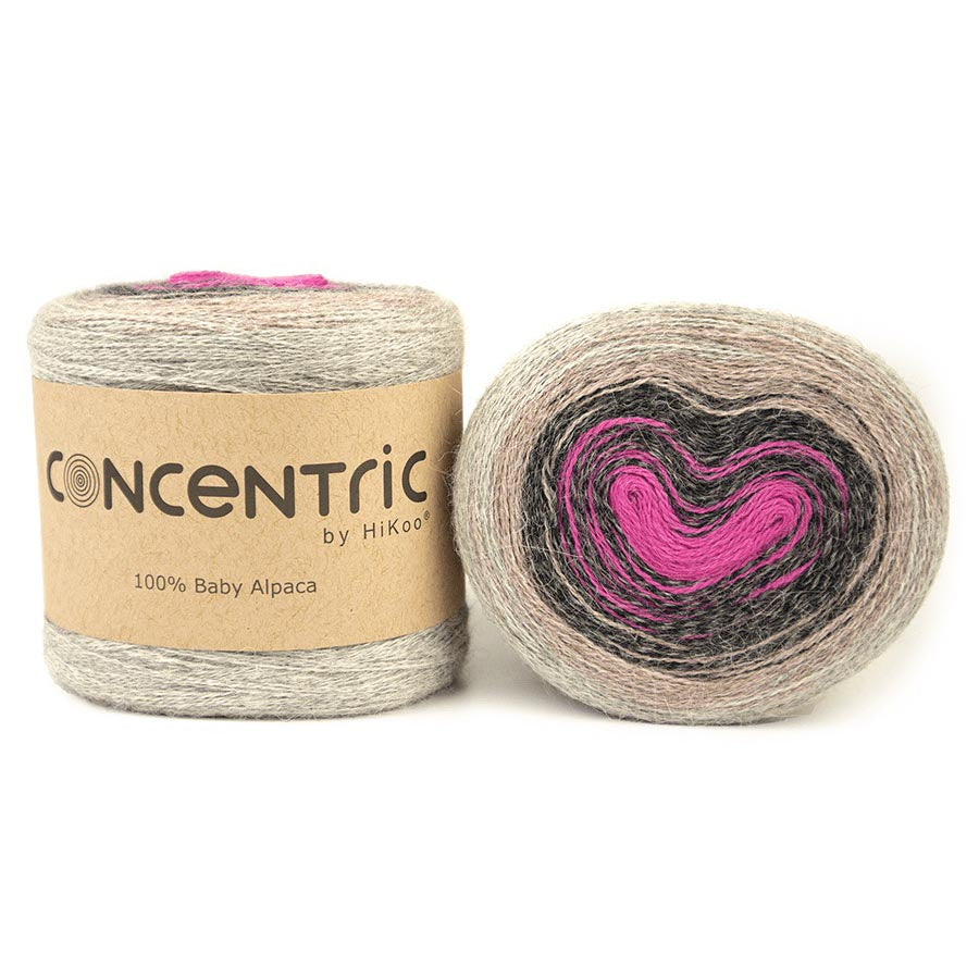 Hikoo Concentric Baby Alpaca Yarn