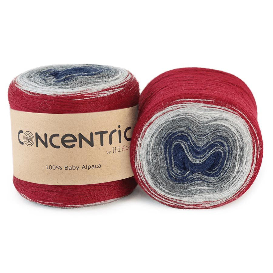 Hikoo Concentric Baby Alpaca Yarn