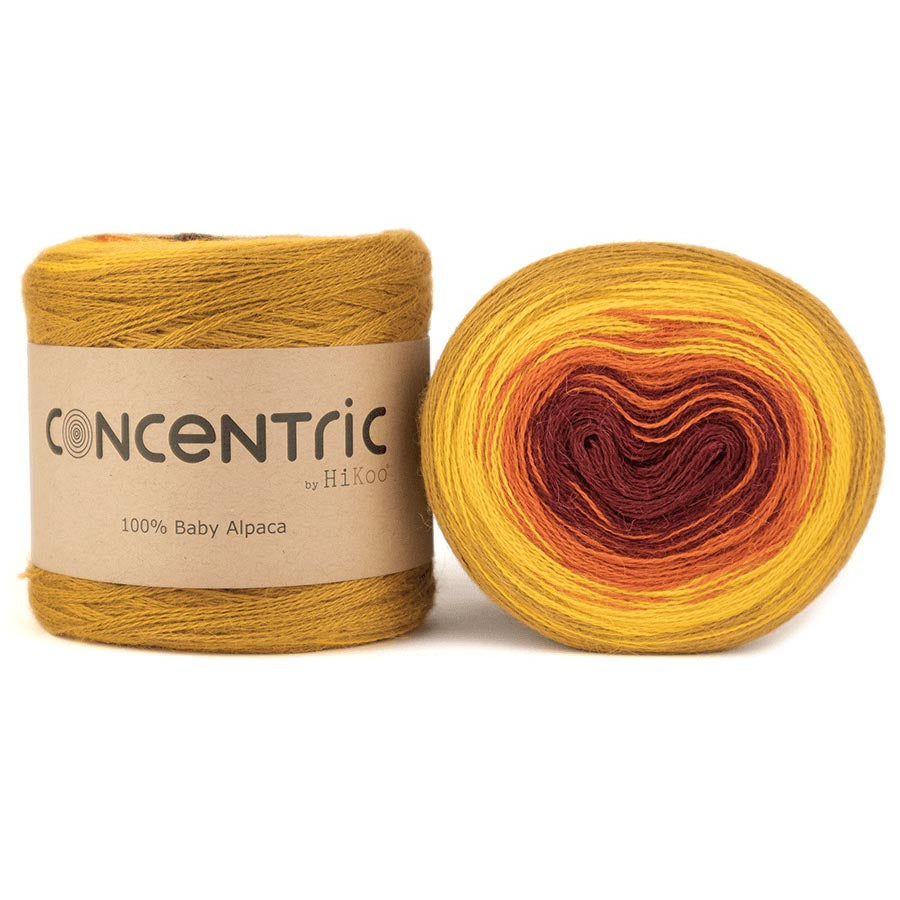 Hikoo Concentric Baby Alpaca Yarn