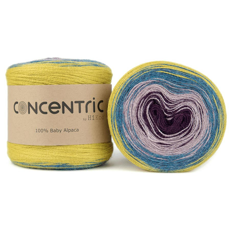 Hikoo Concentric Baby Alpaca Yarn