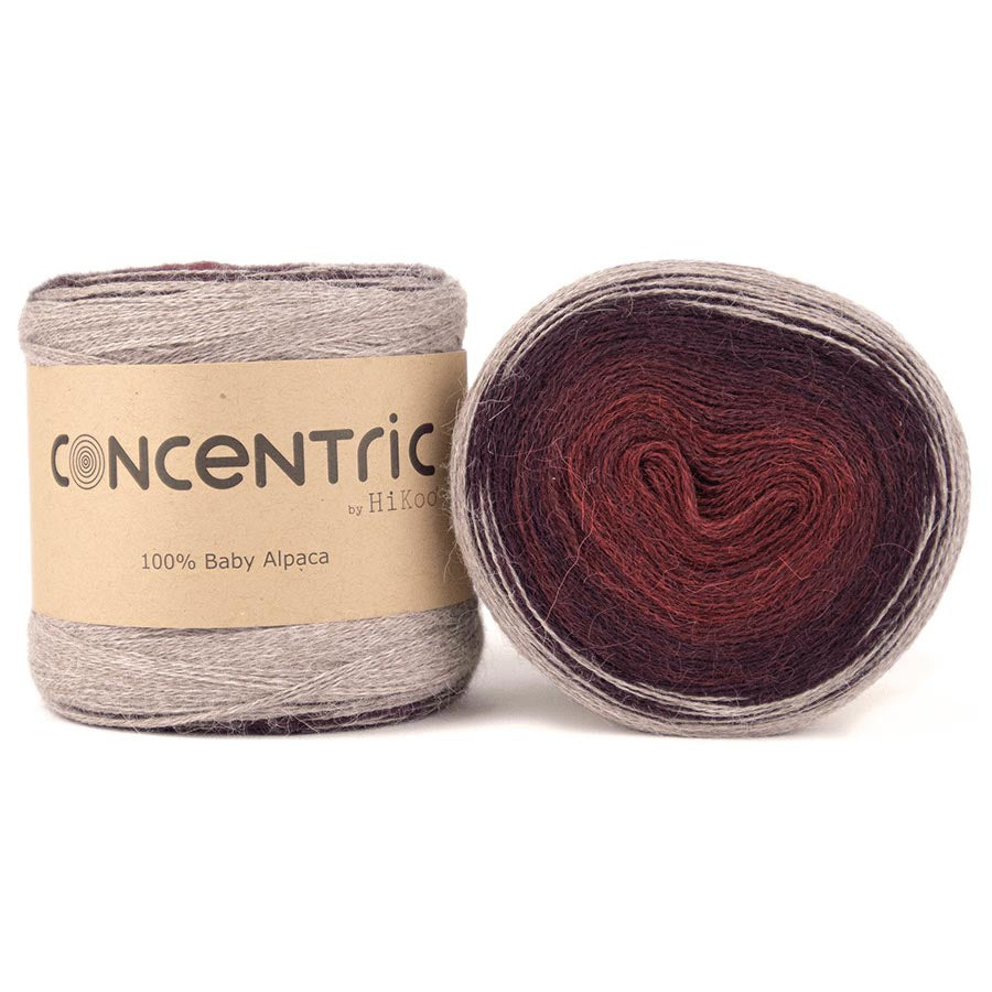 Hikoo Concentric Baby Alpaca Yarn