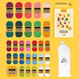 Scheepjes Christmas Tree Ornaments Kit - Content