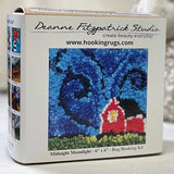 Beginner Rug Hooking Kit - Midnight Moonlight - Package