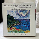 Beginner Rug Hooking Kit - Sweet Bay - Package