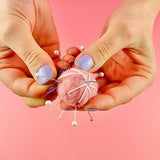 The Edinburgh Craft Club Bead Necklace Wet Felting Kit - B