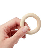 Wooden Potholder Rings - Hand
