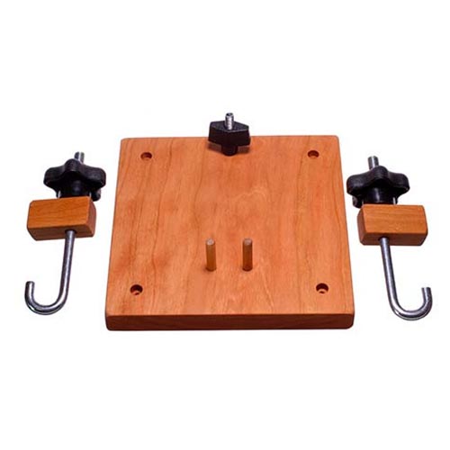 Cherry Wool Comb Holding Fixture