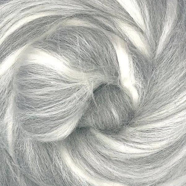 Grey Merino / Tussah Silk Top