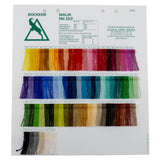 Bockens Nialin 22/2 Cottolin Yarn Color Card - The Woolery