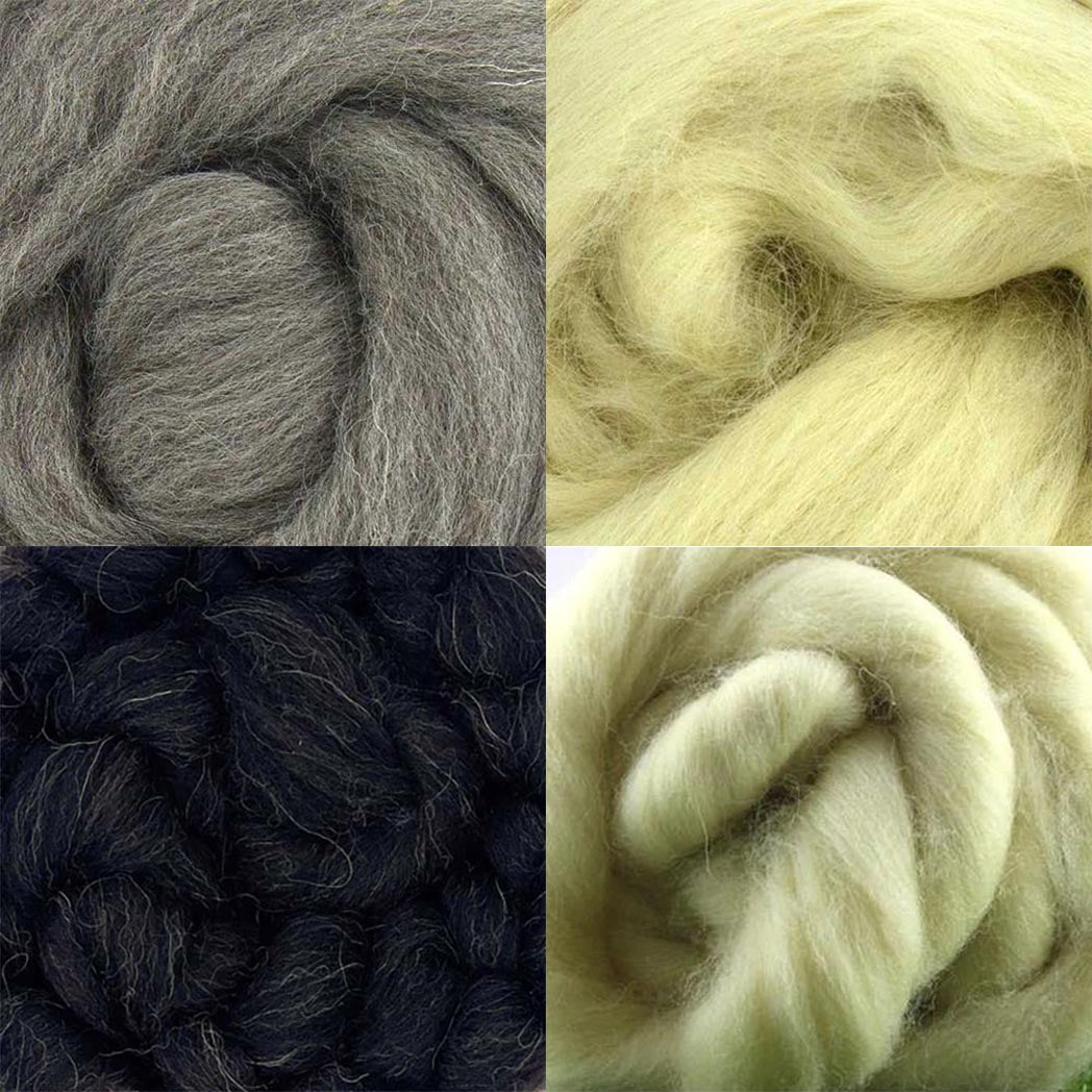 2026 Conservation Breed Fiber Bundle - The Woolery