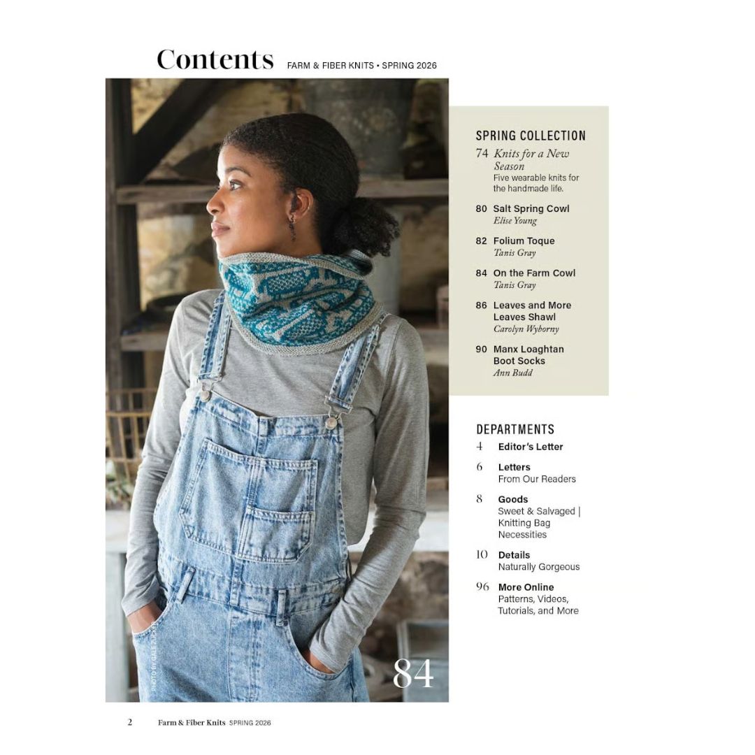Farm & Fiber Knits Spring 2026