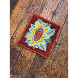 Beginner Rug Hooking Kit - Flower - b