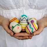 Sculpting with Wool Needle Felting Kit - Easter Eggs