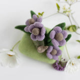 Sculpting with Wool Needle Felting Kit - Garden Snail - Project Top View