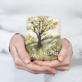 Painting with Wool Needle Felting Kit - Spring Blooms - Product Image