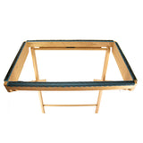 Freestanding Rug Hooking Frame Back View