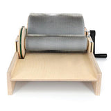 Golden Fleece Wide Drum Carder - End View