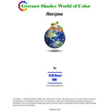 Greener Shades Recipe Pamphlet