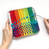 Potholder Loom by Friendly Loom - Action