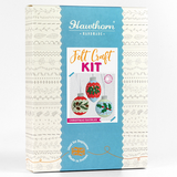 Christmas Baubles Felt Craft Kit - Package