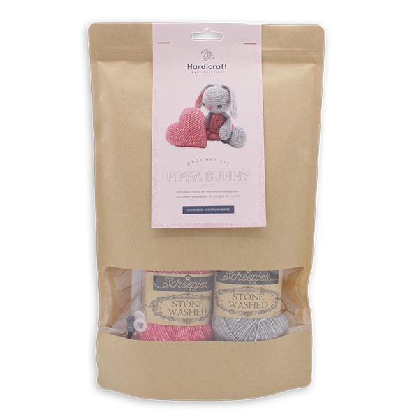 Hardicraft DIY Crochet Kit - Pippa Bunny - Package