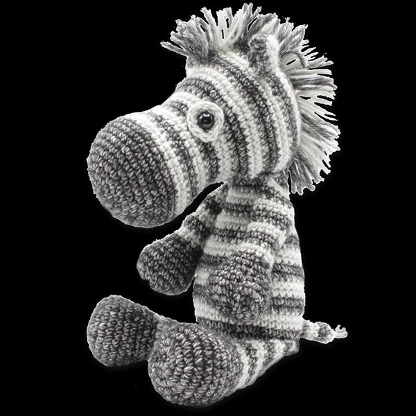 Hardicraft DIY Crochet Kit - Dirk Zebra