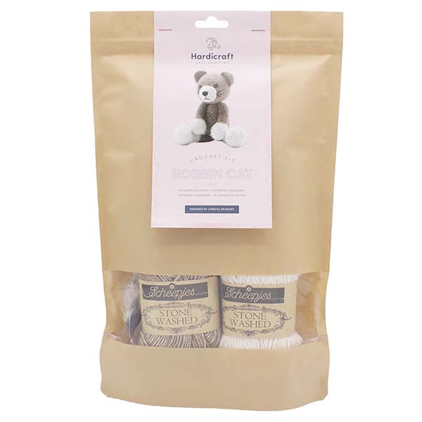 Hardicraft DIY Crochet Kit - Robbin Cat - Package