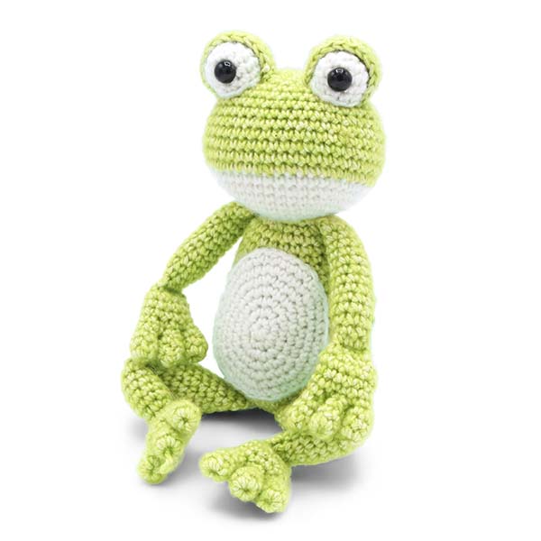 Hardicraft DIY Crochet Kit - Vinny Frog | The Woolery