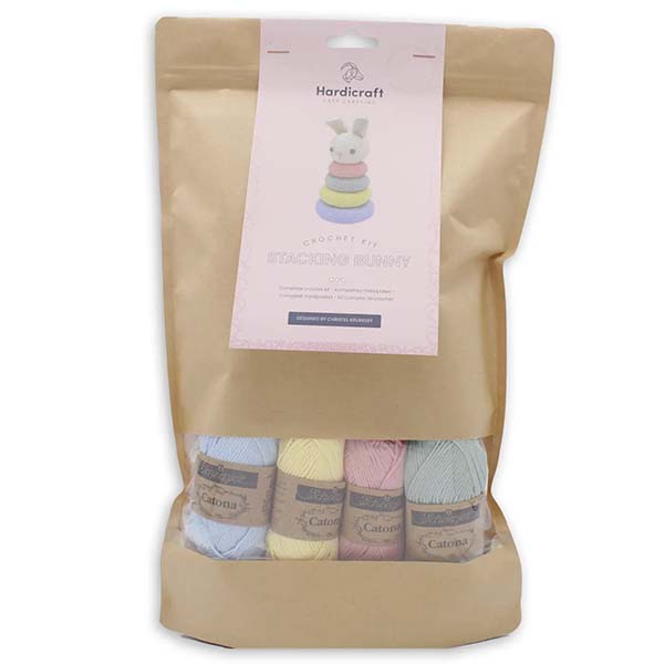 Hardicraft DIY Crochet Kit - Stacking Bunny - Package