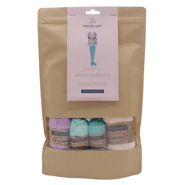 Hardicraft DIY Crochet Kit - Milou Mermaid - Package