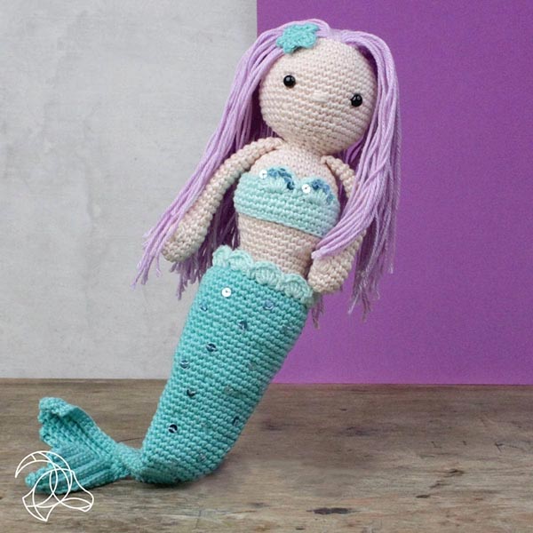 Hardicraft DIY Crochet Kit - Milou Mermaid | The Woolery