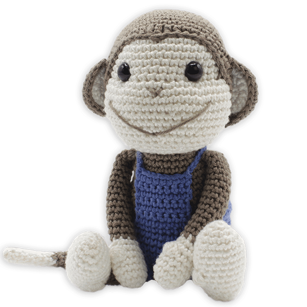 Hardicraft DIY Crochet Kit - Bryan Monkey