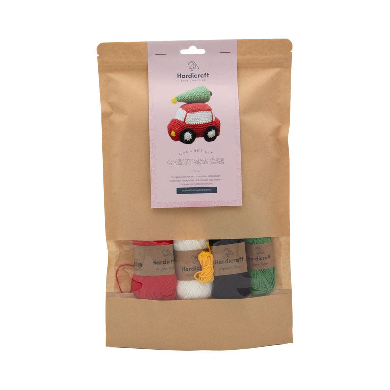 Hardicraft DIY Crochet Kit - Christmas Car - The Woolery